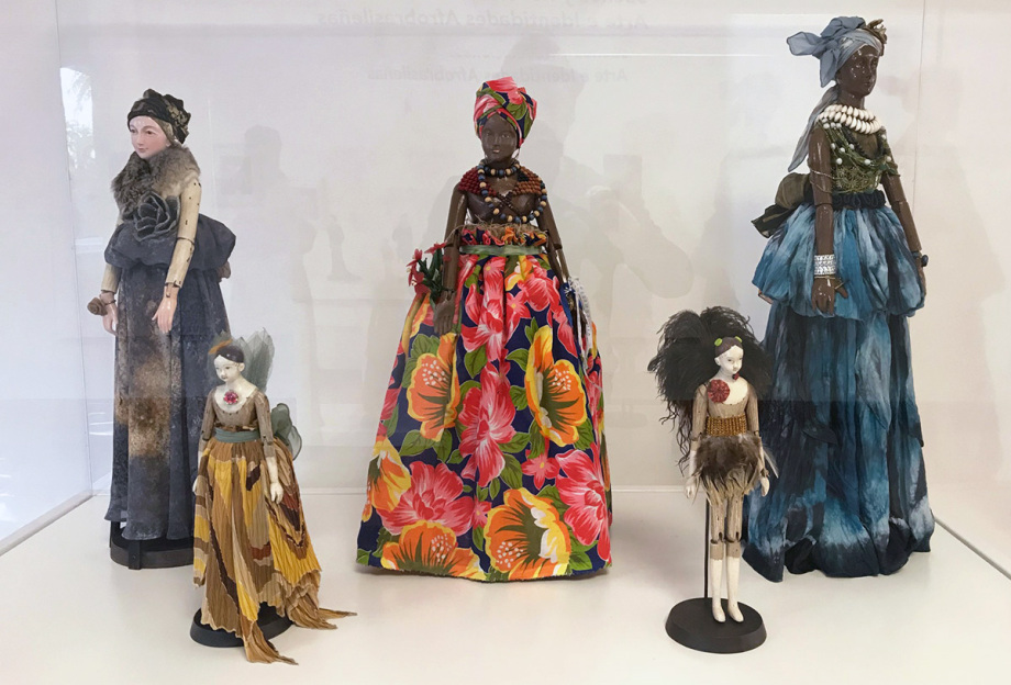 Installation view of Dreams and Revelations: Afro-Brazilian Art and Identities.