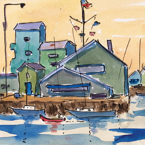 Katy Zappala, Harbor View.